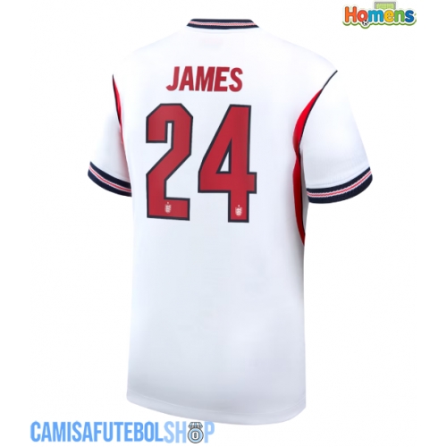 Camisa de time de futebol Inglaterra Reece James #24 Replicas 1º Equipamento Mundo 2026 Manga Curta